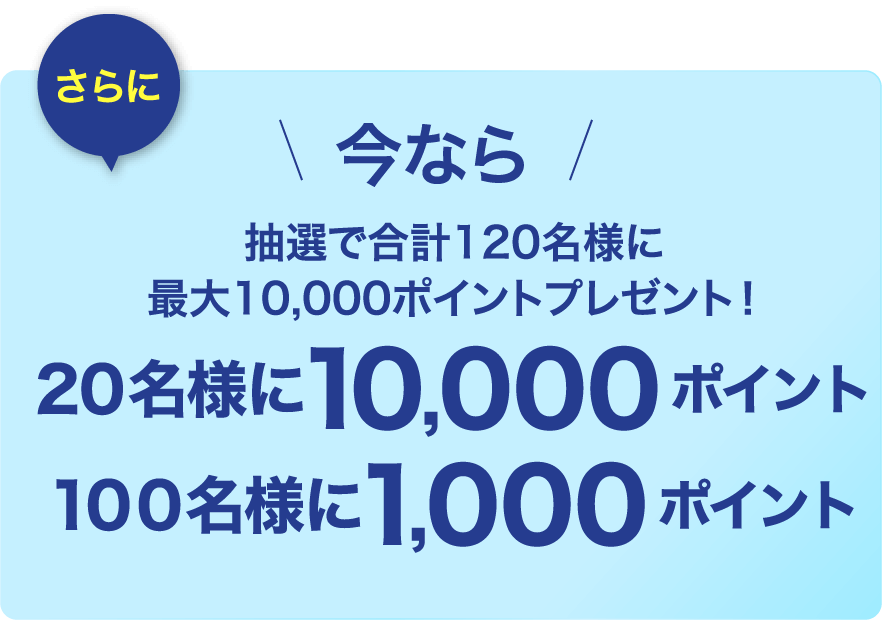 特典③のタカシマヤのオンラインストアご利用者（税込1万円以上）の中からさらに抽選で「３人に１人」に1,000ポイントをプレゼント！！