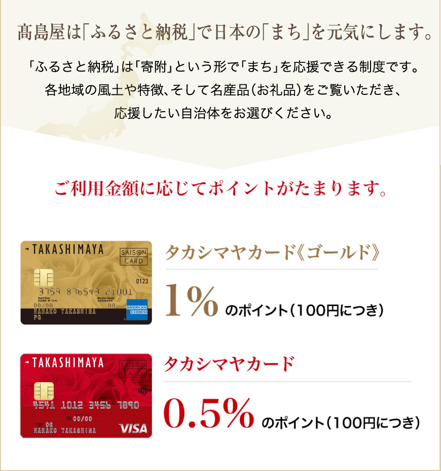 ご利用金額に応じてポイントがたまります。