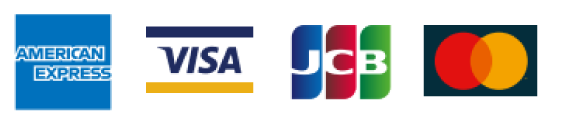 AMEX/VISA/JCB/Mastercard